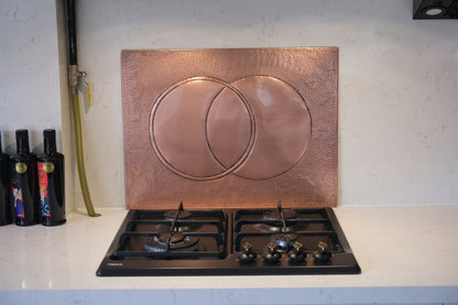 Eclipse Copper Kitchen Backsplash - Natuross