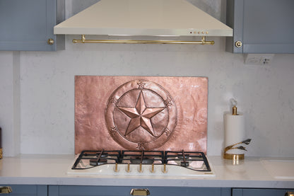 Lone Star Copper Backsplash