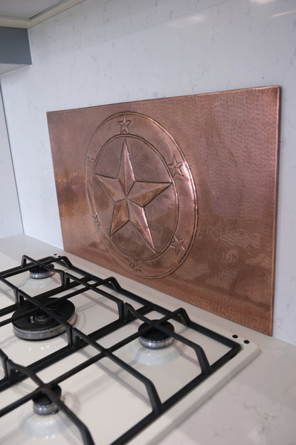 Lone Star Copper Backsplash