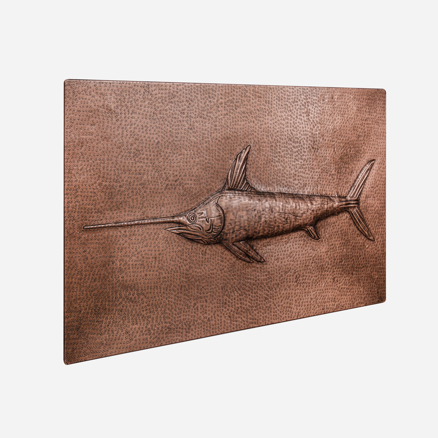 Copper Backsplash Panel (Swordfish)