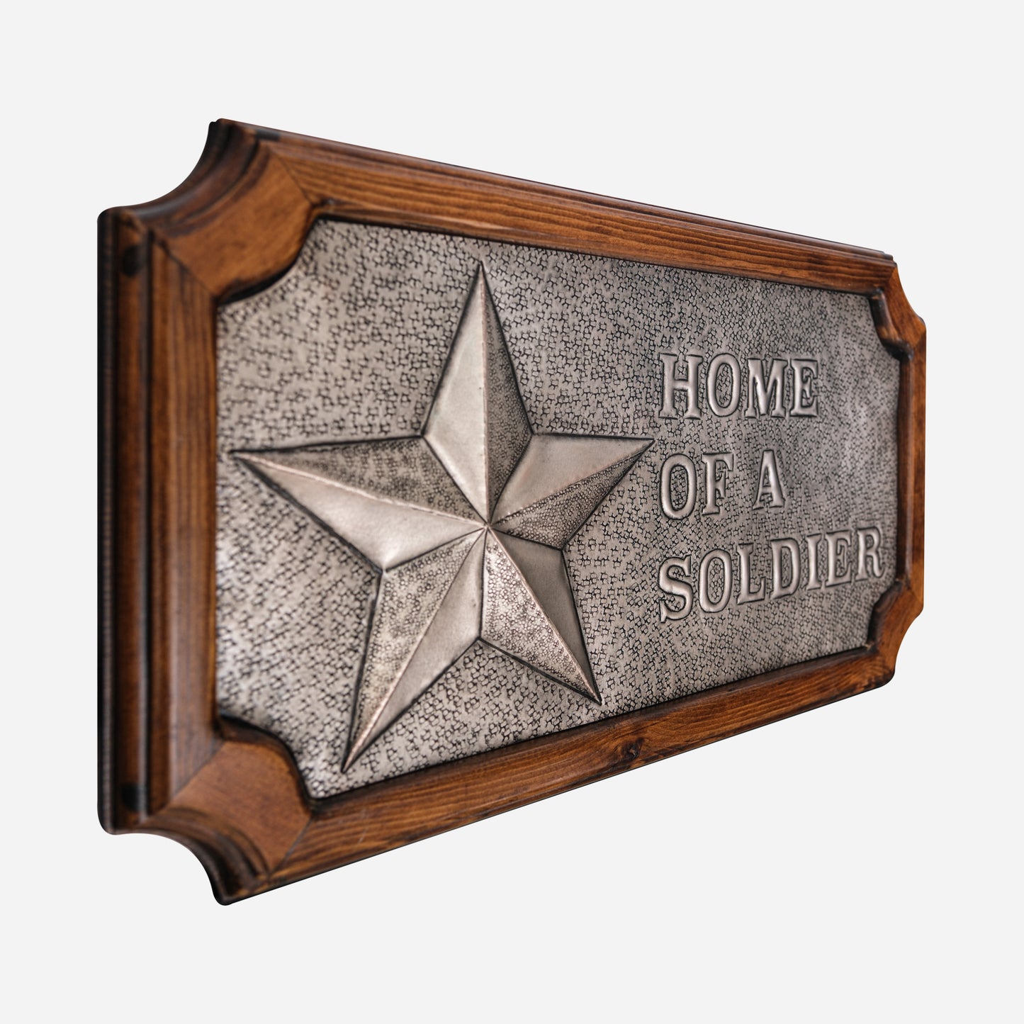 Copper Patriotic Sign (Star, Personalized)