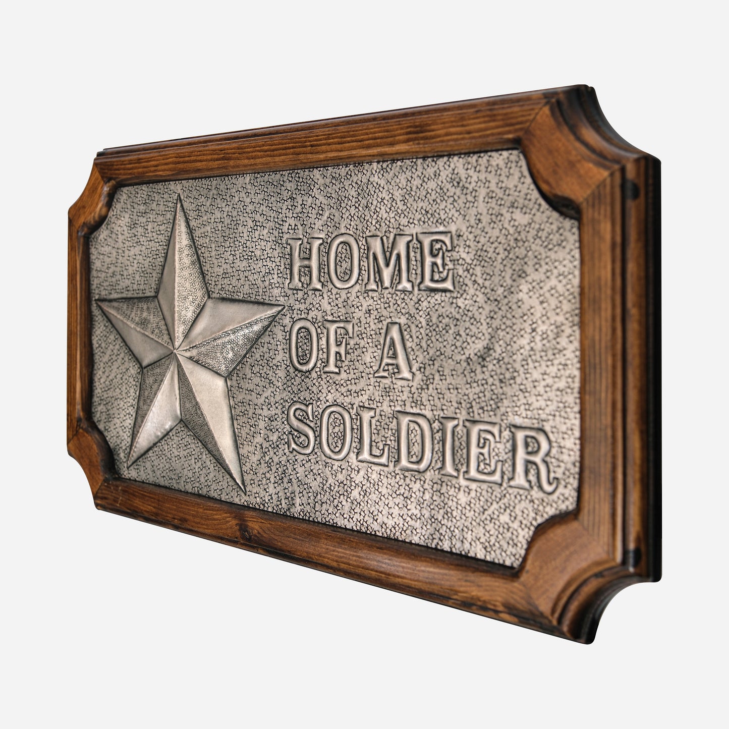 Copper Patriotic Sign (Star, Personalized)