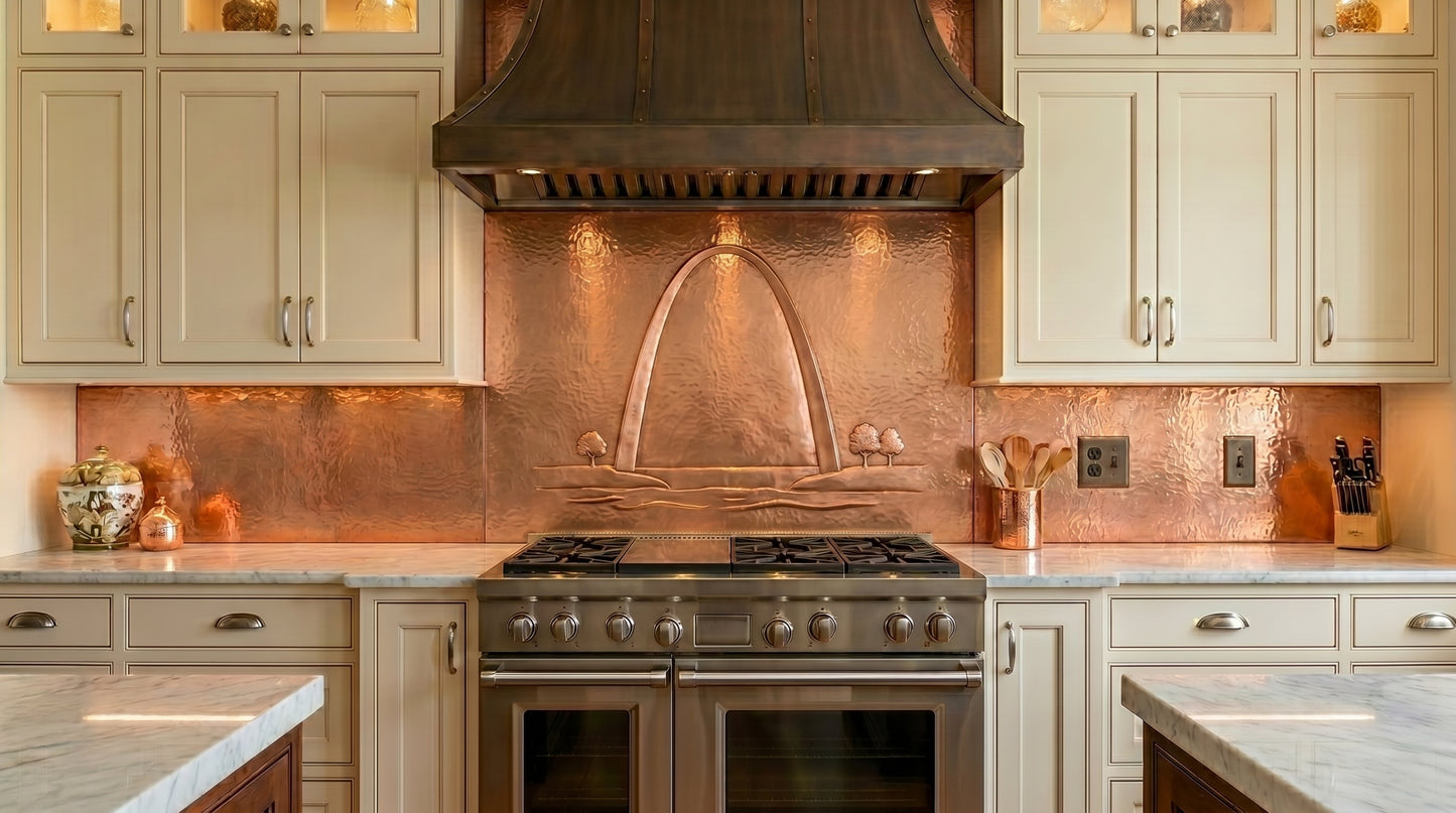 Gateway Arch Copper Panel