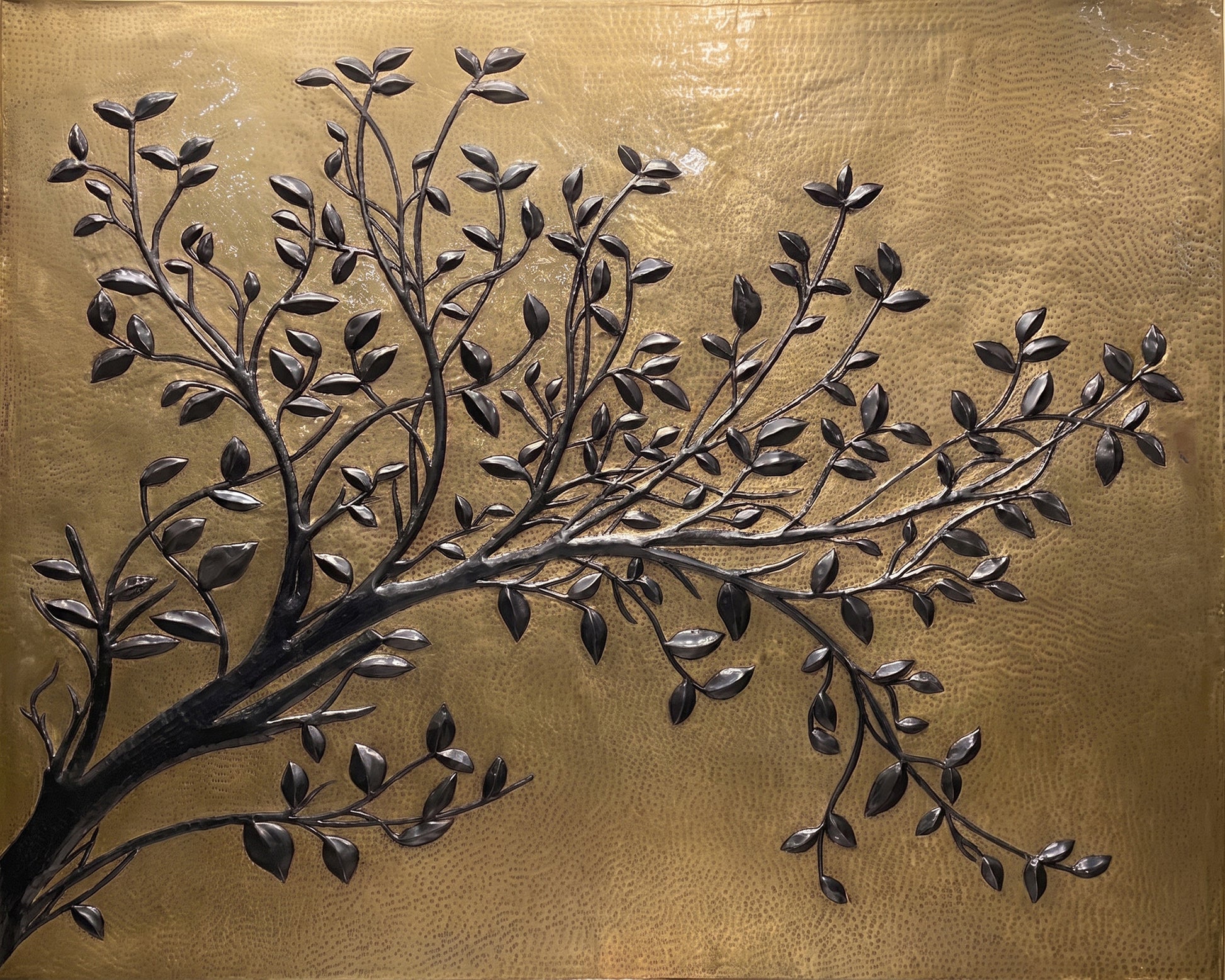 Gold Black Tree Branches