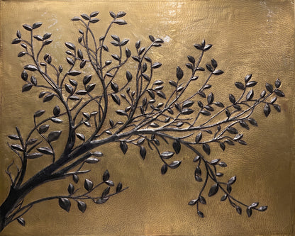 Gold Black Tree Branches