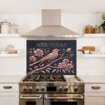 Arkansas Mockingbird Backsplash Tile