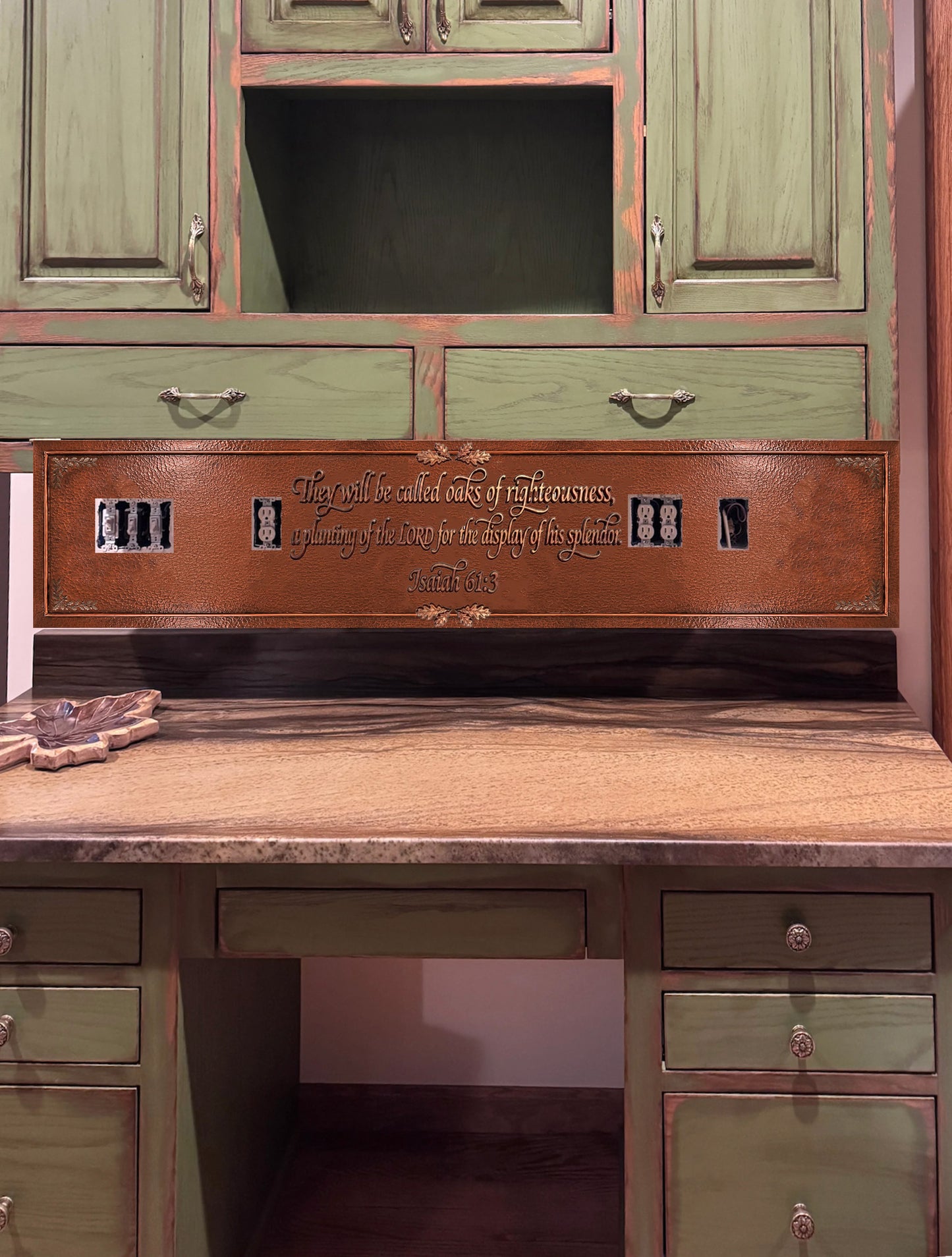 Copper Full Kitchen Backsplash Set