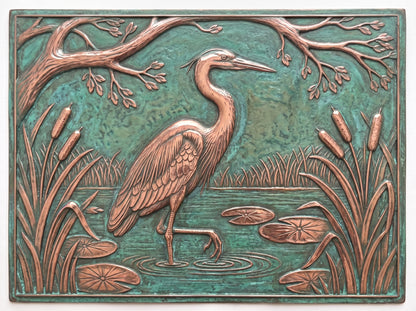 Heron Copper Backsplash