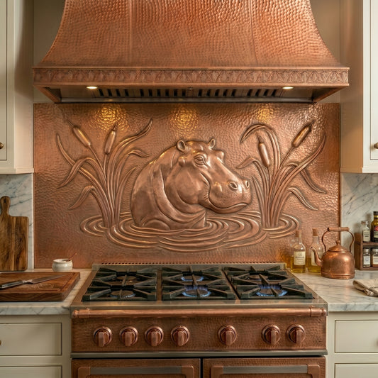 Hippo Copper Panel