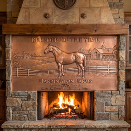 Horse Copper Wall Art — Portraits, Plaques & Signs