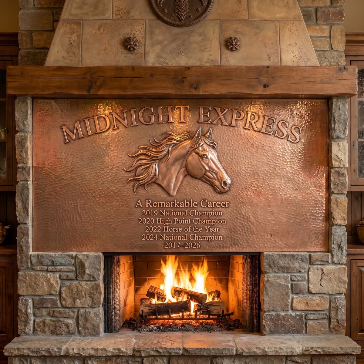 Horse Copper Wall Art — Portraits, Plaques & Signs