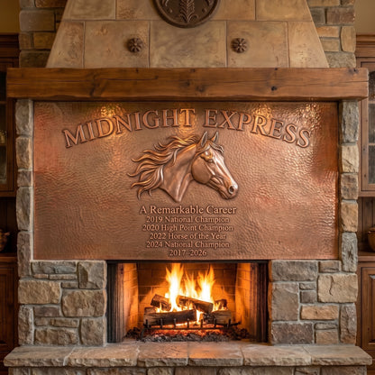 Horse Copper Wall Art — Portraits, Plaques & Signs