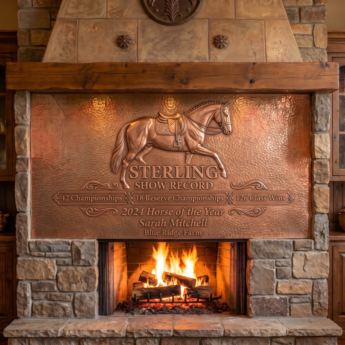 Horse Copper Wall Art — Portraits, Plaques & Signs