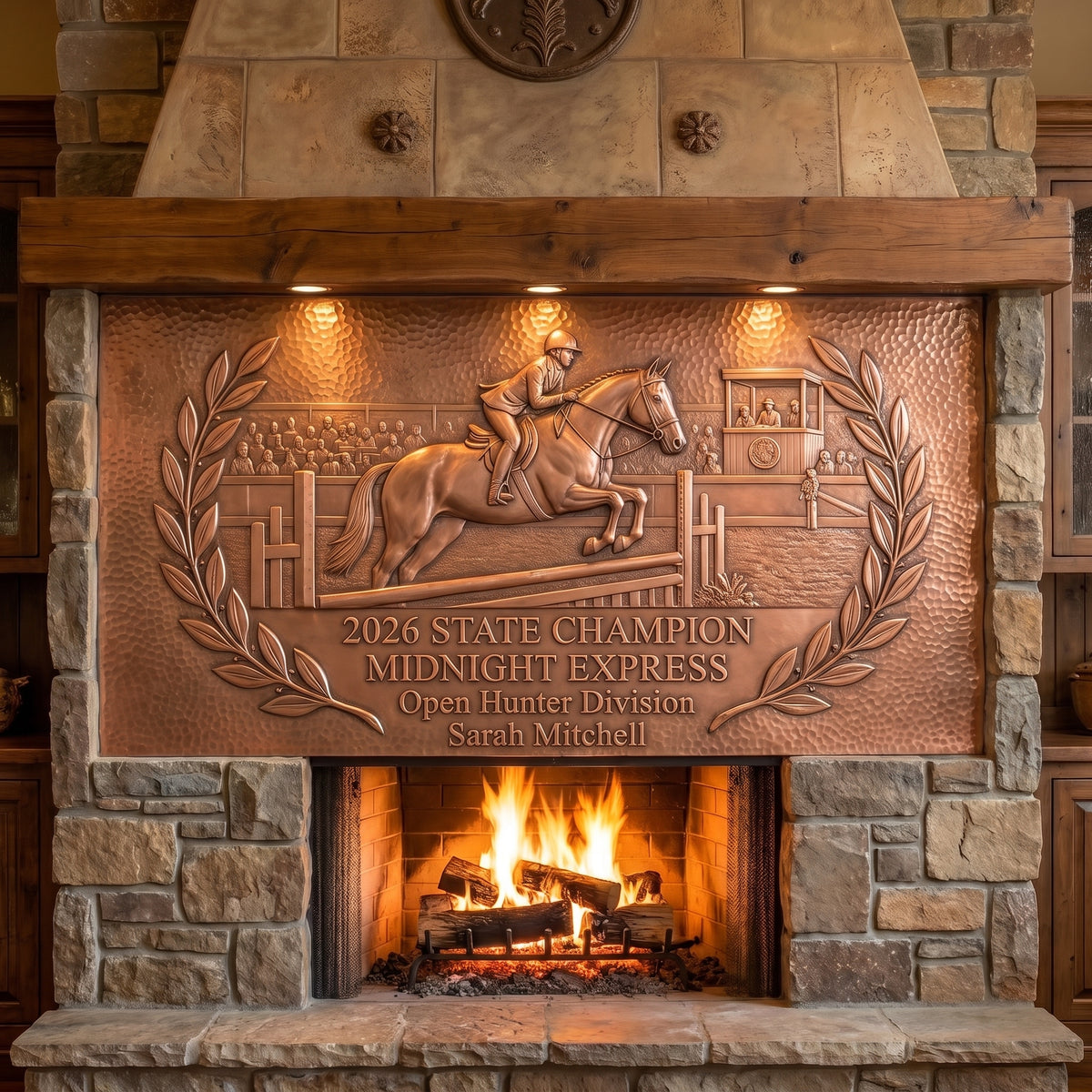 Horse Copper Wall Art — Portraits, Plaques & Signs