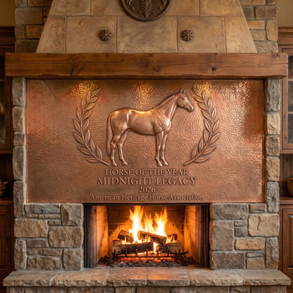 Horse Copper Wall Art — Portraits, Plaques & Signs