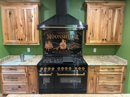 Custom Fishing Lodge Copper Sign