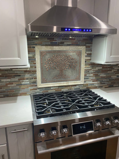 Kitchen Backsplash Tile Tree of Life