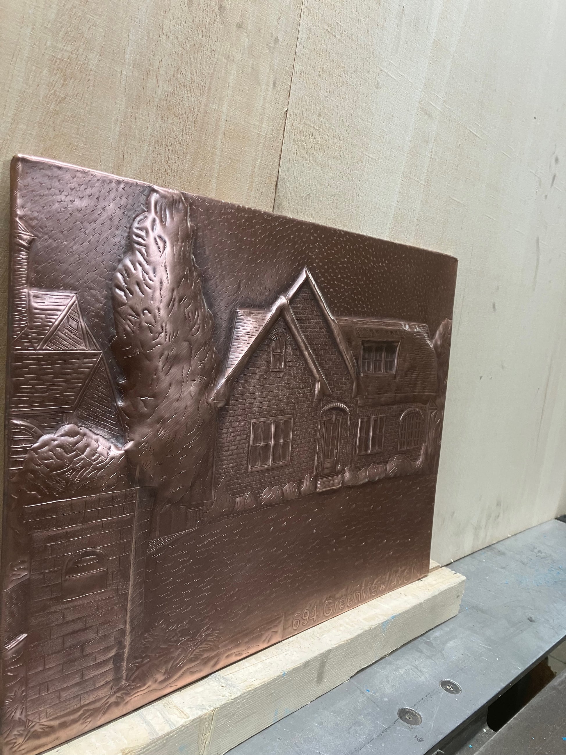 Custom Copper Kitchen Backsplash — Any Design, Any Size - Natuross