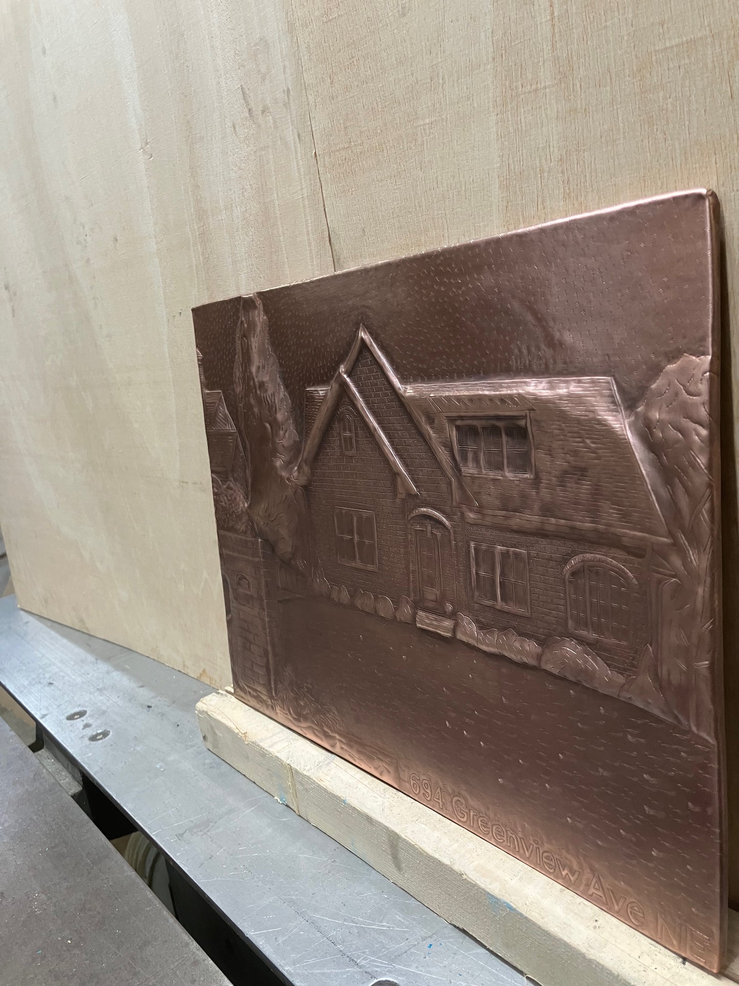 Custom Copper Kitchen Backsplash — Any Design, Any Size - Natuross