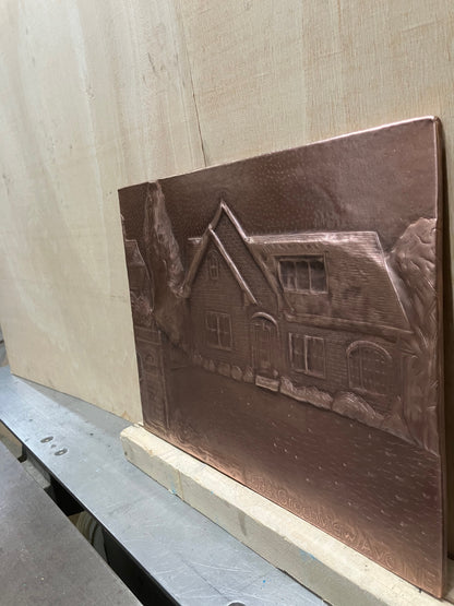 Custom Copper Kitchen Backsplash — Any Design, Any Size - Natuross