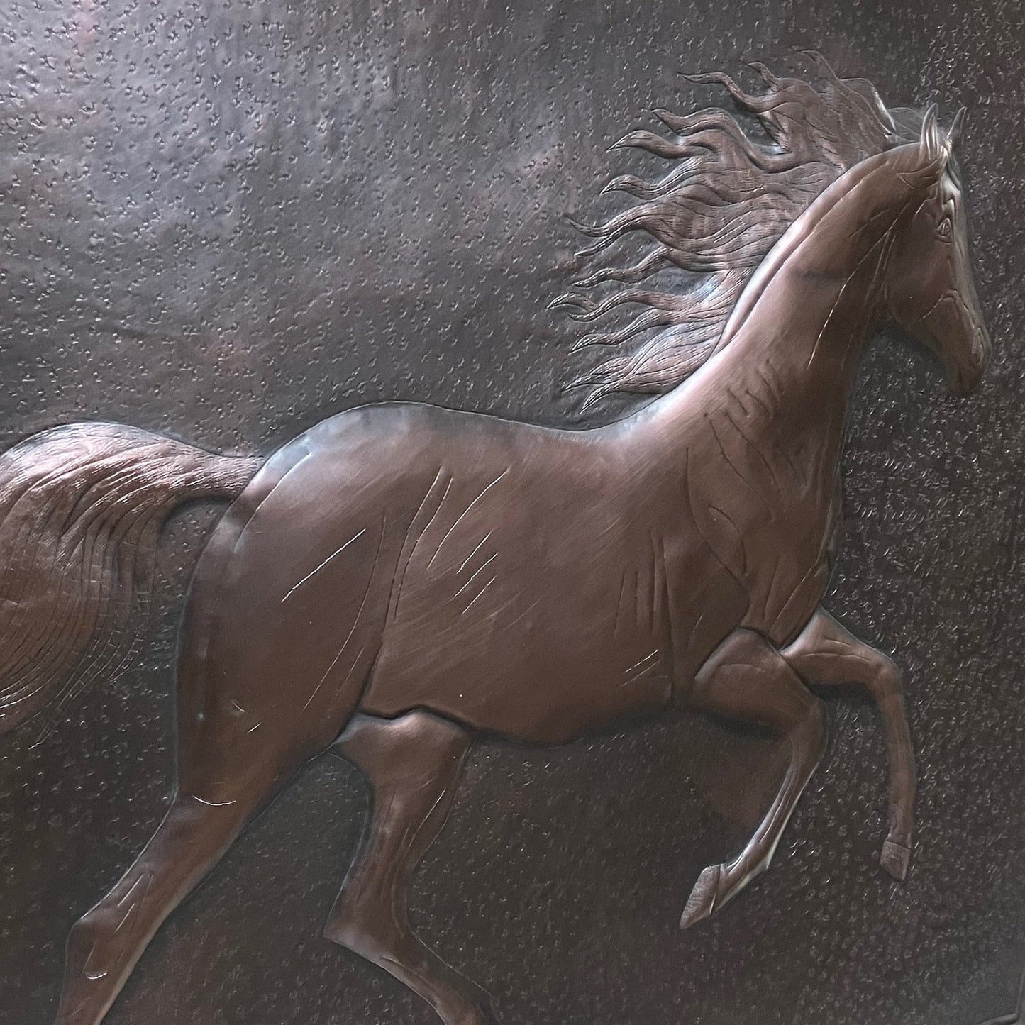 Running Horse Copper Backsplash