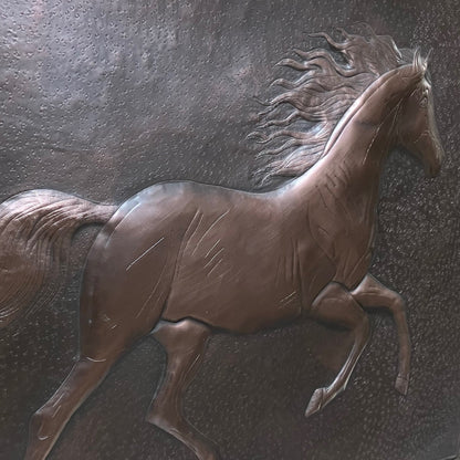 Running Horse Copper Backsplash