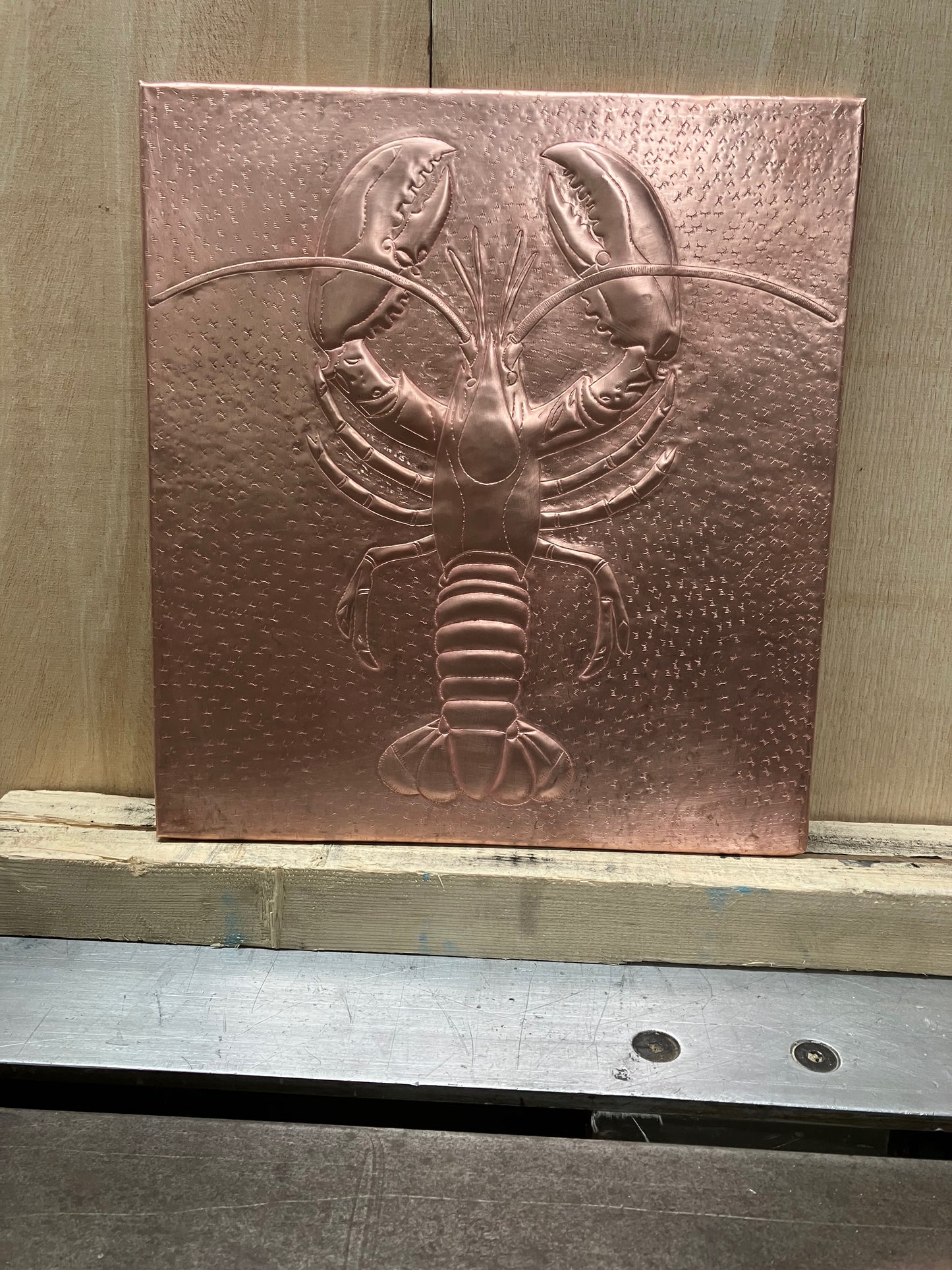 Lobster Copper Kitchen Backsplash
