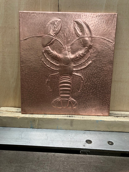Lobster Copper Kitchen Backsplash