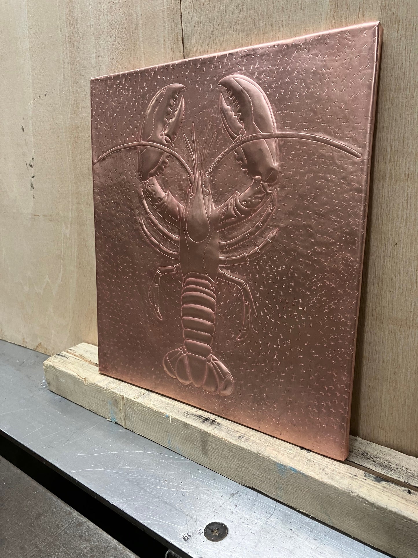 Lobster Copper Kitchen Backsplash