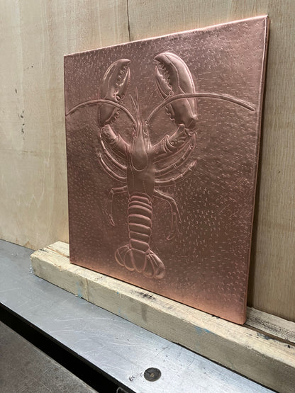 Lobster Copper Kitchen Backsplash