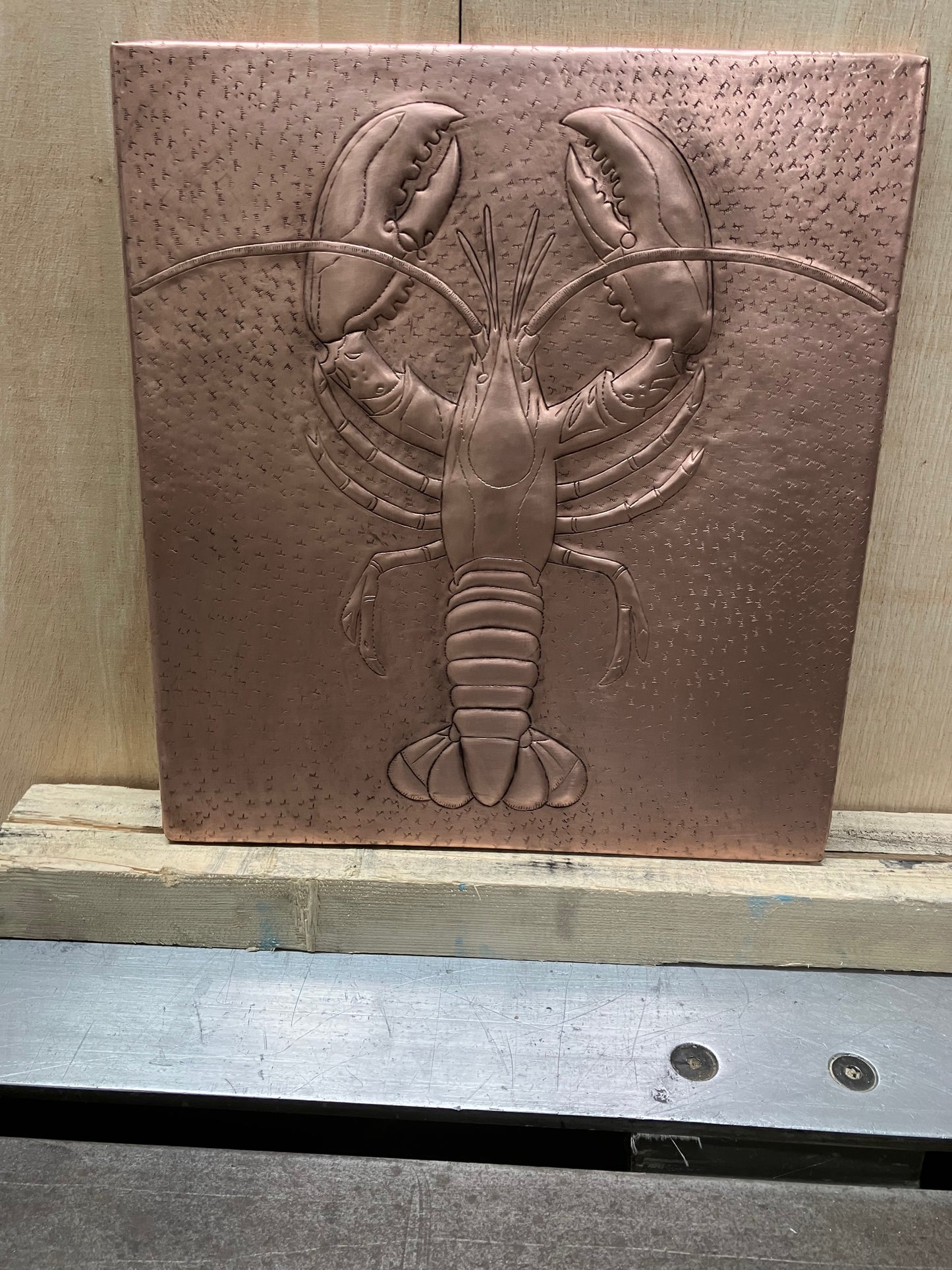 Lobster Copper Kitchen Backsplash