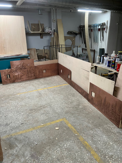 Complete Kitchen & Laundry Backsplash Set for Chris (9 Panels) - Natuross