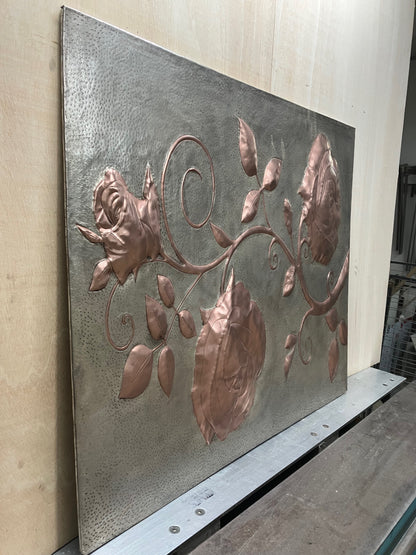 Rose Branch Copper Backsplash - Natuross