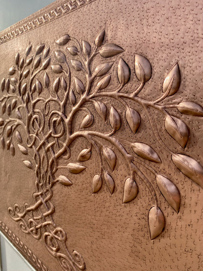 Copper Tree of Life Backsplash