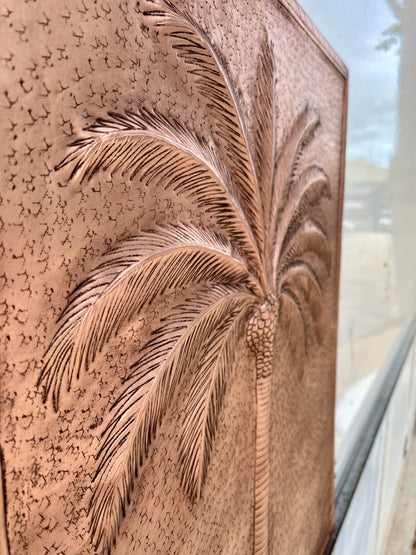 Palm Tree Copper Backsplash