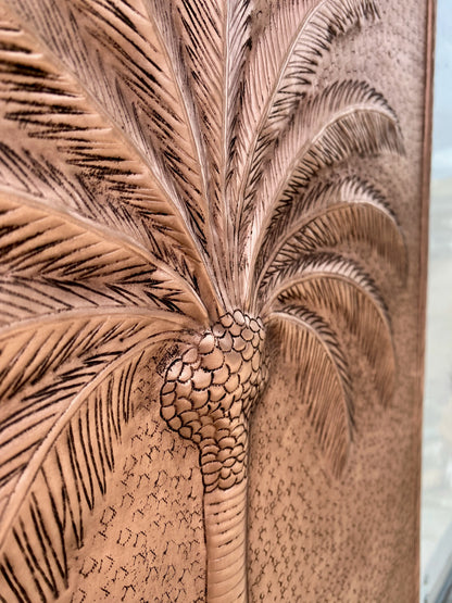 Palm Tree Copper Backsplash