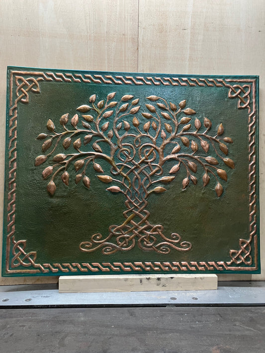 Green Tree of Life Copper Backsplash - Natuross