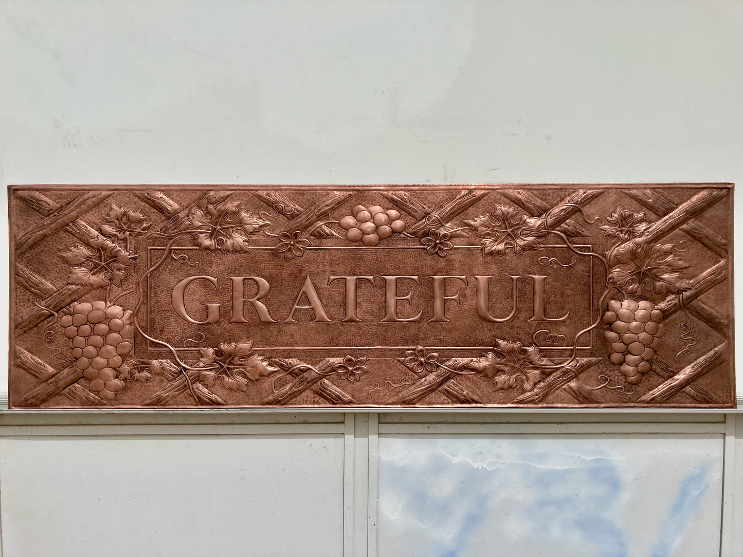 Vineyard Copper Backsplash — Grateful - Natuross