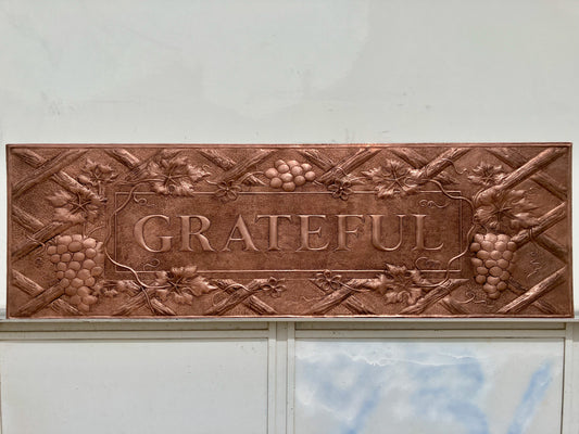 Vineyard Copper Backsplash — Grateful - Natuross