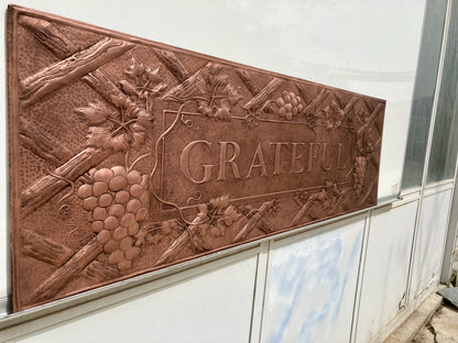 Vineyard Copper Backsplash — Grateful - Natuross