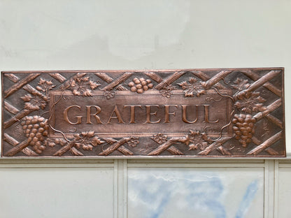 Vineyard Copper Backsplash — Grateful - Natuross