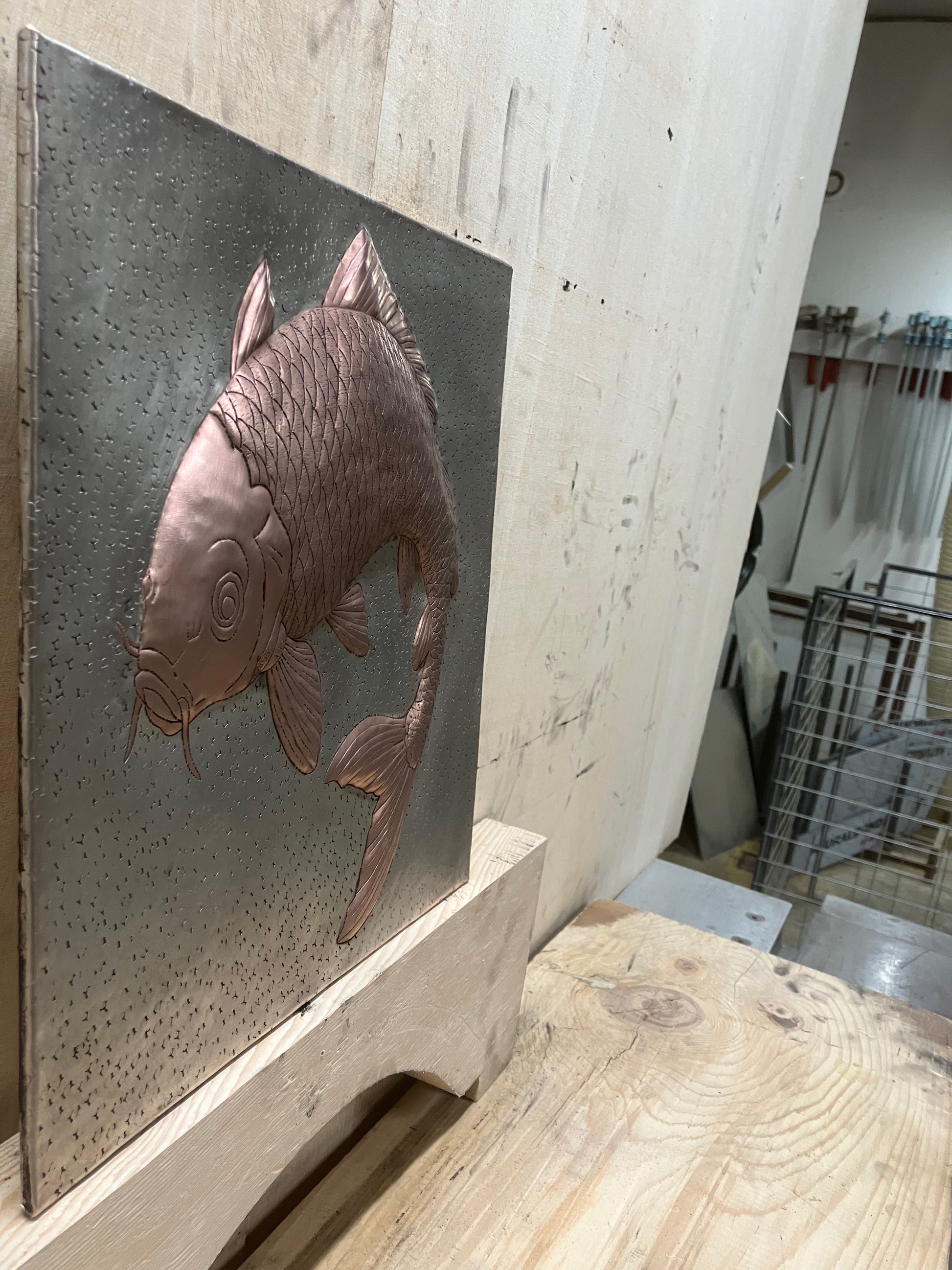 Koi Copper Panel - Natuross