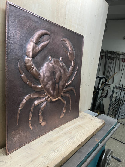 Crab Copper Backsplash - Natuross