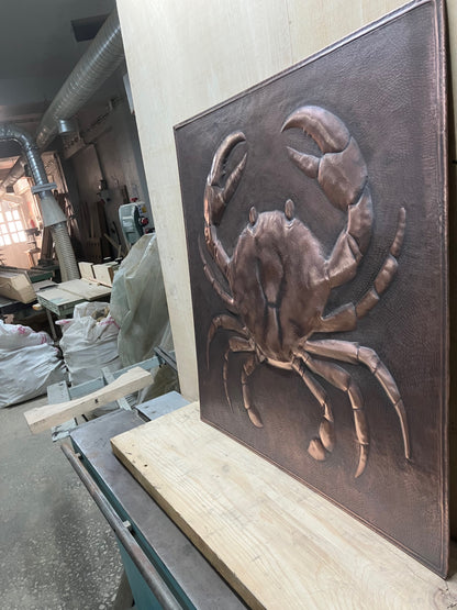 Crab Copper Backsplash - Natuross