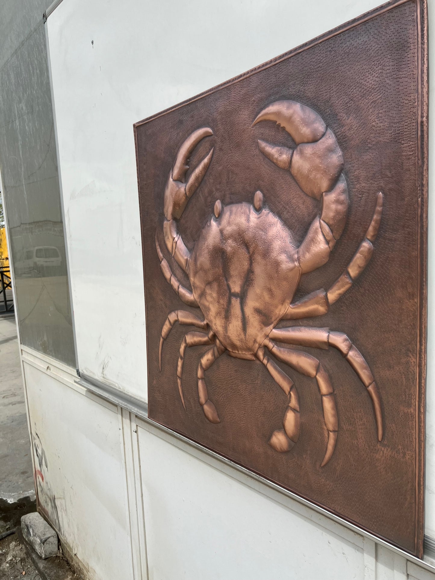 Crab Copper Backsplash - Natuross