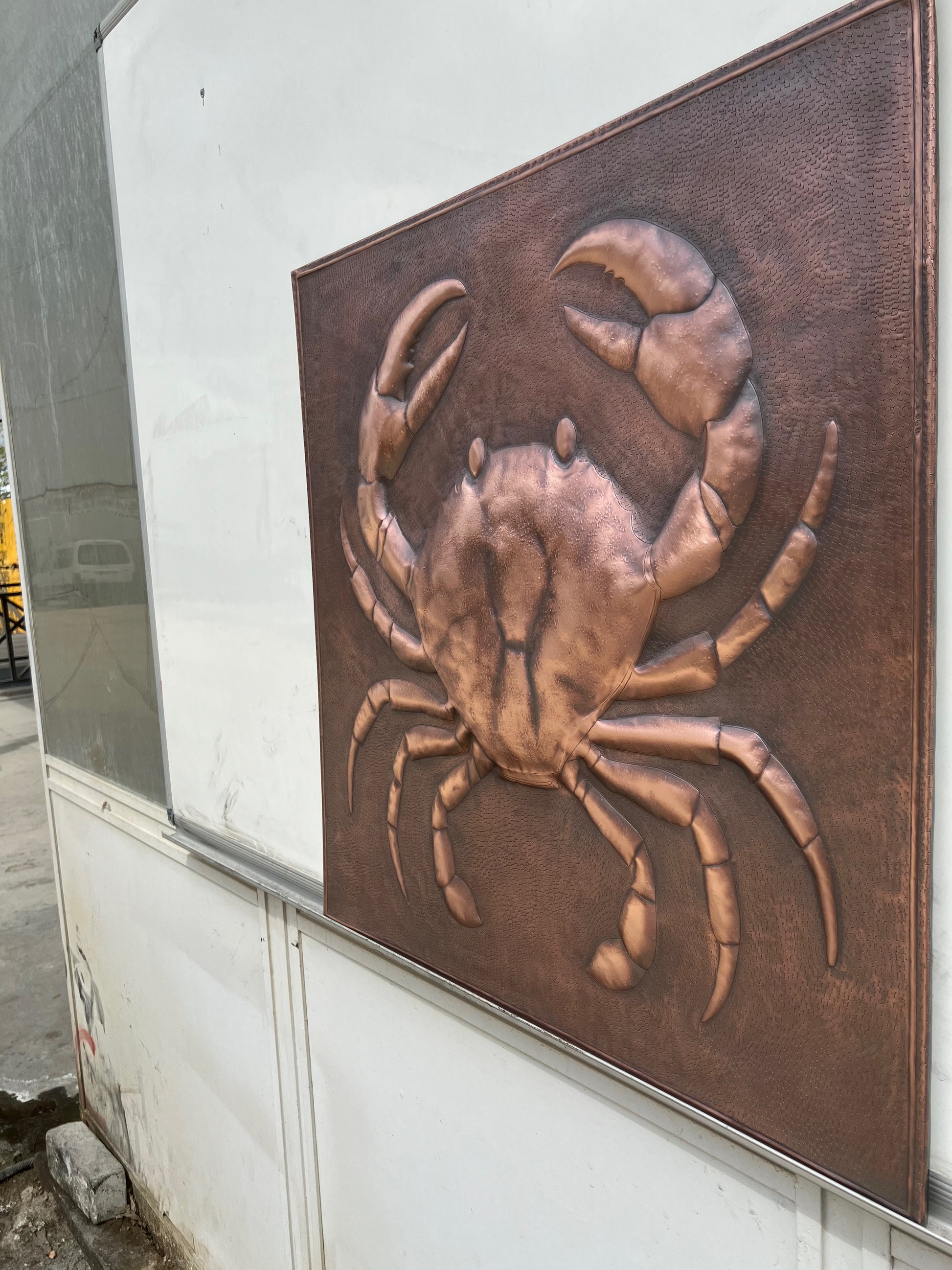 Crab Copper Backsplash - Natuross