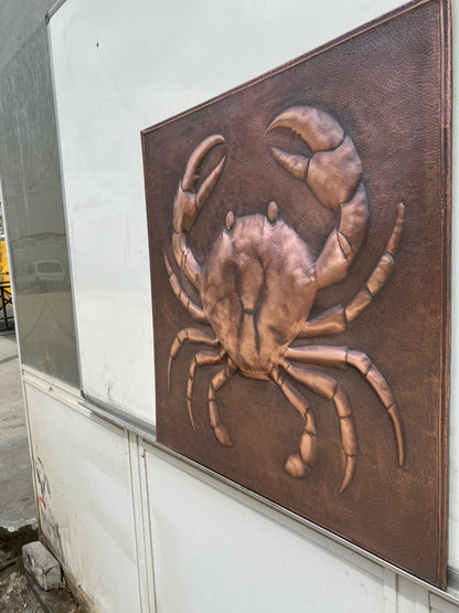 Crab Copper Backsplash - Natuross