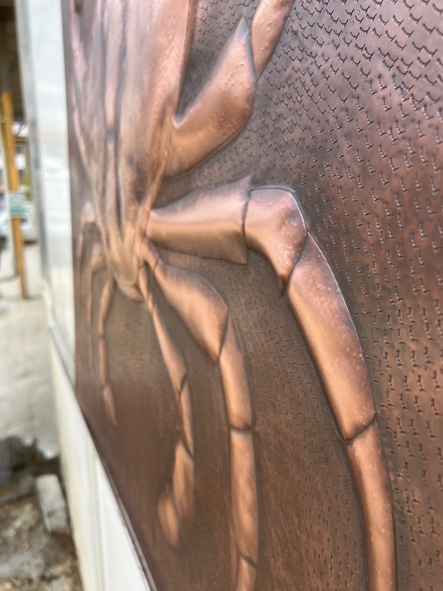Crab Copper Backsplash - Natuross