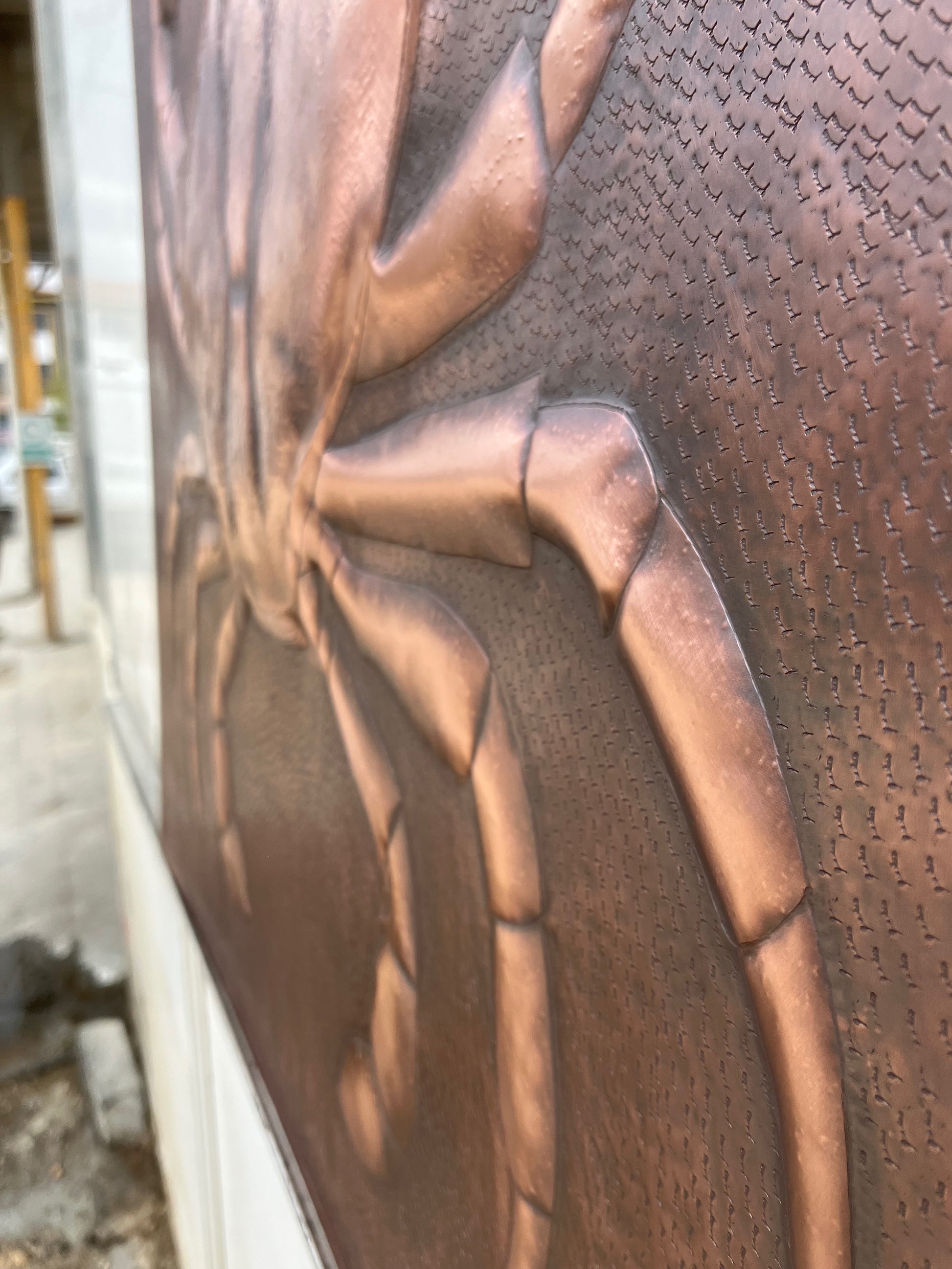 Crab Copper Backsplash - Natuross