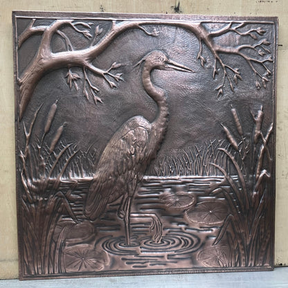 Heron Copper Backsplash